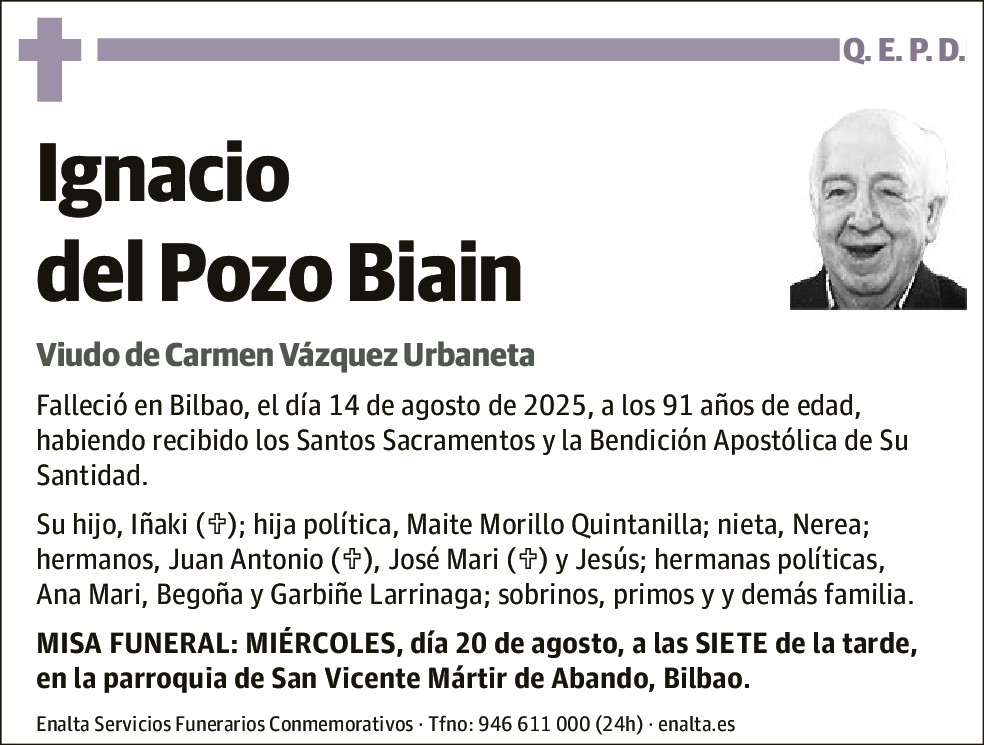 Ignacio del Pozo Biain