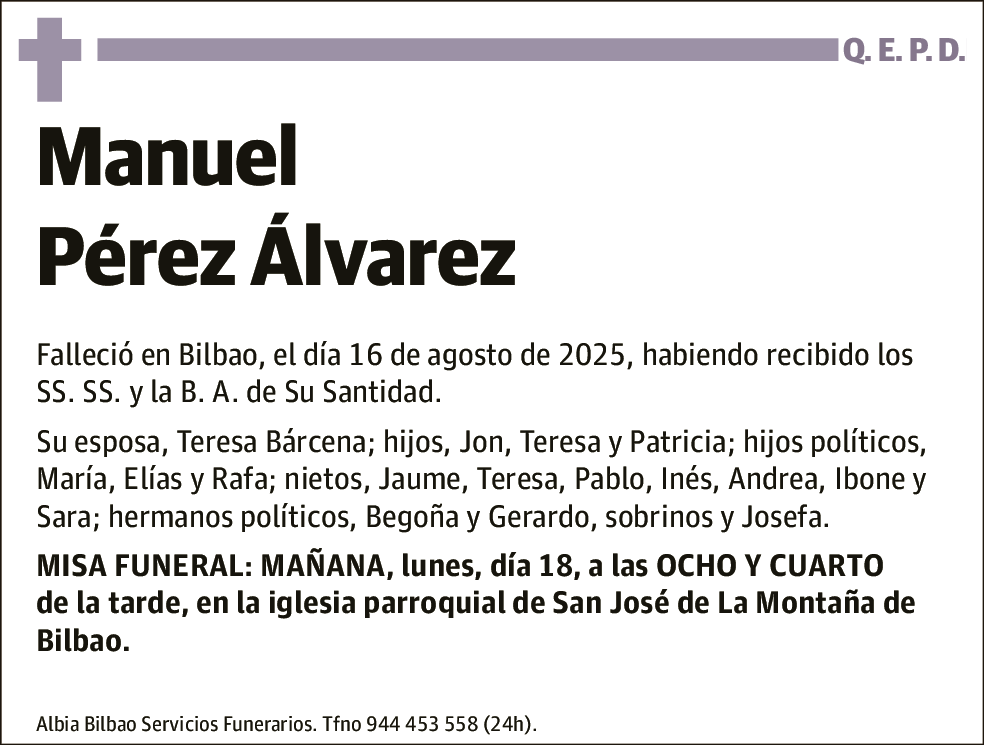 Manuel Pérez Álvarez