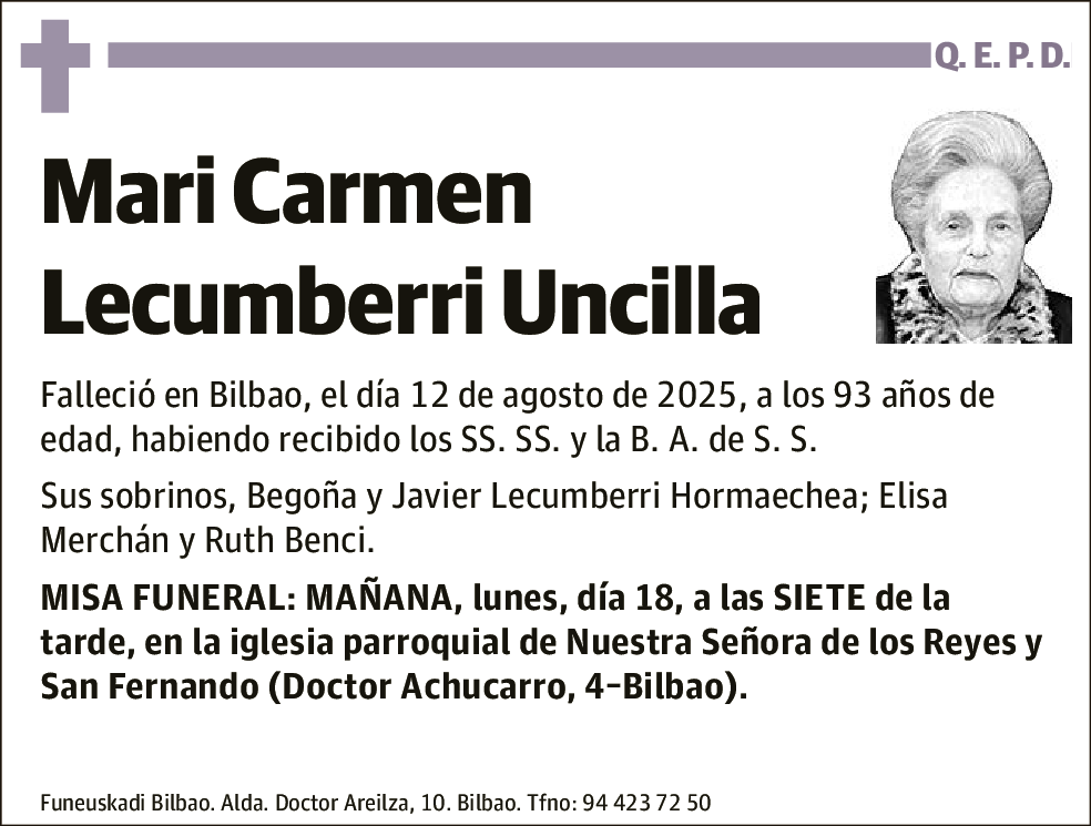 Mari Carmen Lecumberri Uncilla