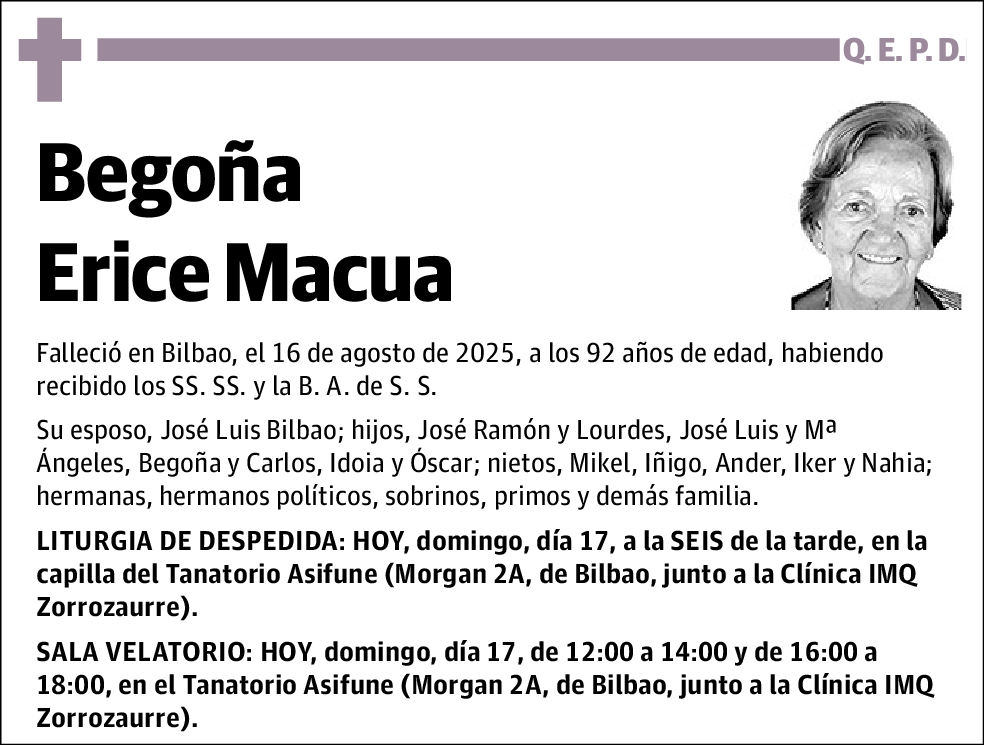 Begoña Erice Macua