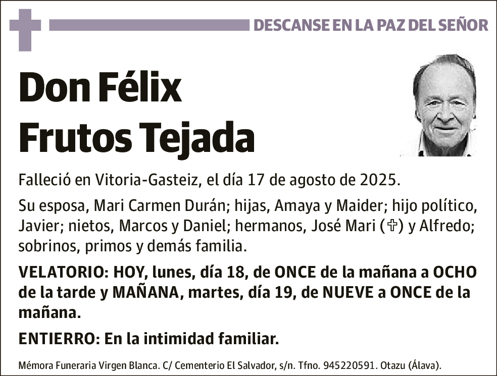 Félix Frutos Tejada