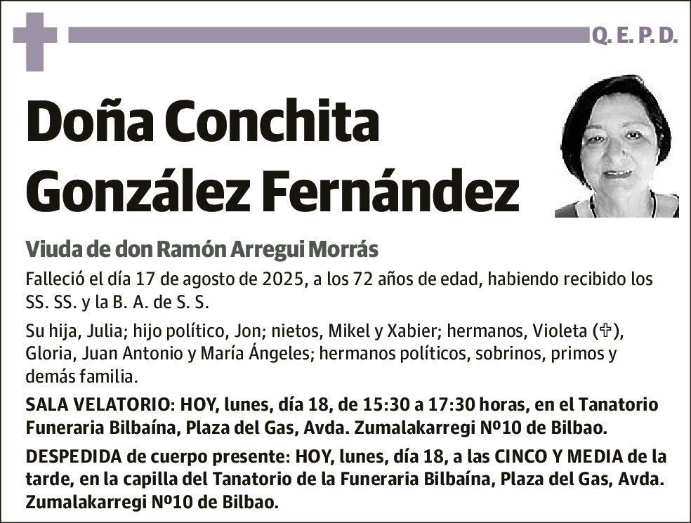 Conchita González Fernández