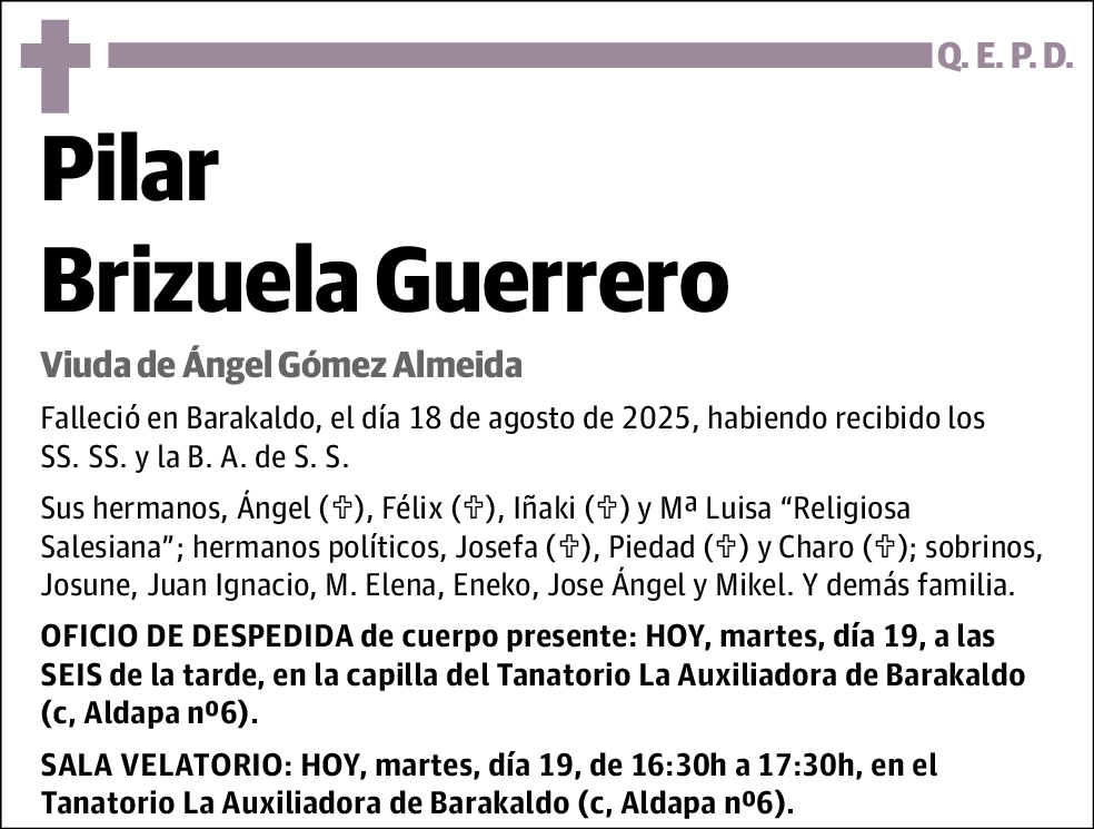 Pilar Brizuela Guerrero