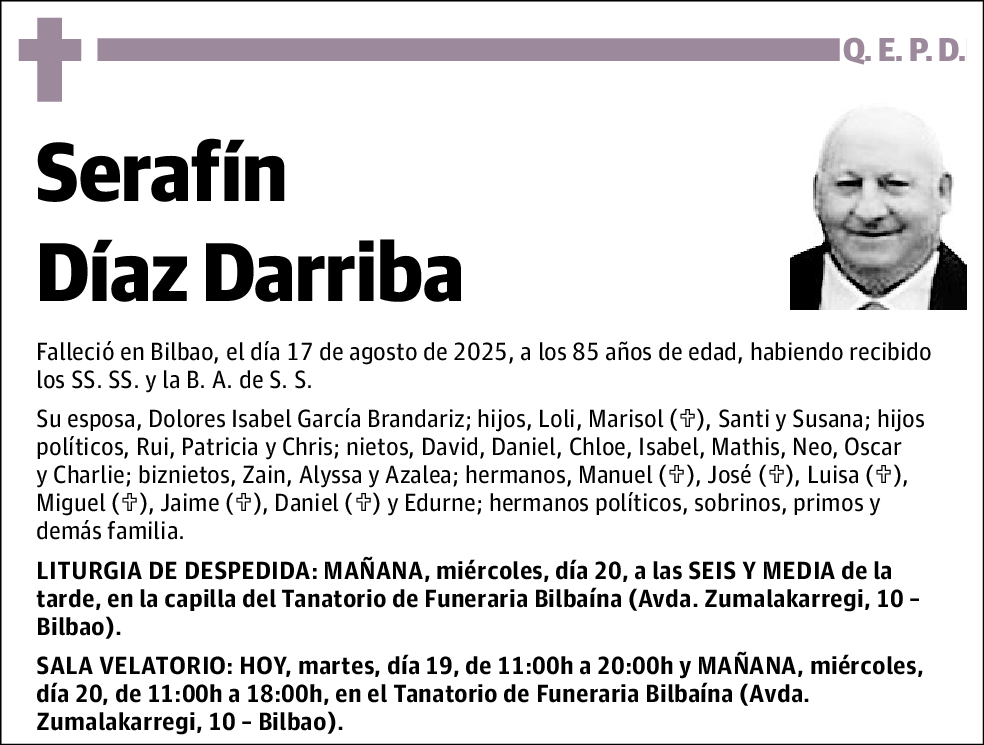 Serafín Díaz Darriba