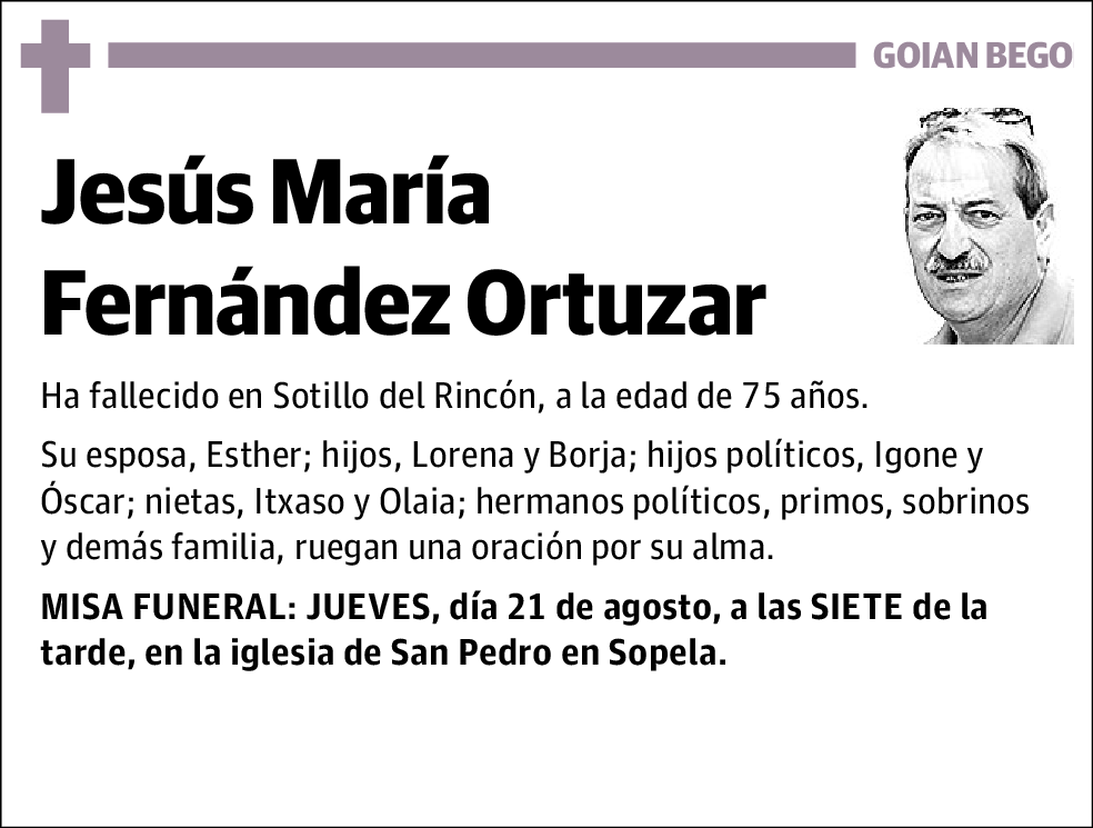 Jesús María Fernández Ortuzar