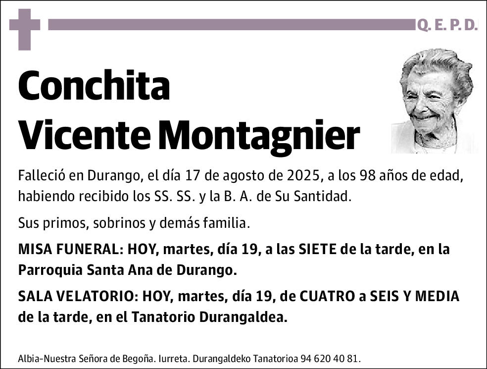 Conchita Vicente Montagnier