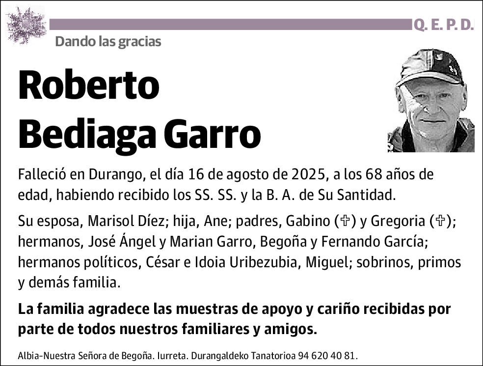 Roberto Bediaga Garro