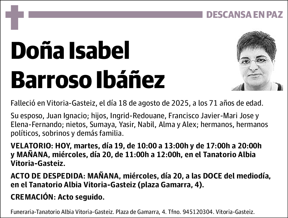 Isabel Barroso Ibáñez