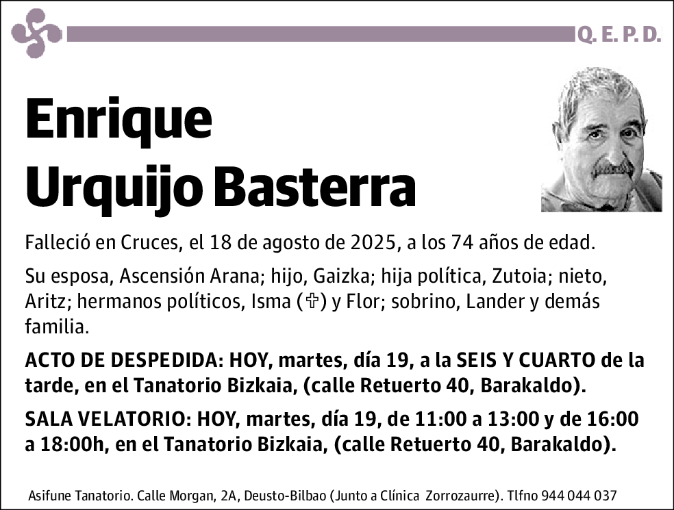 Enrique Urquijo Basterra