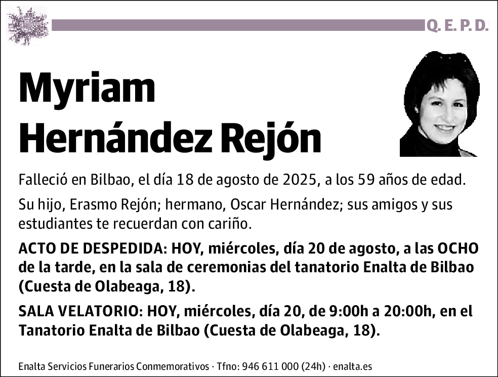 Myriam Hernández Rejón