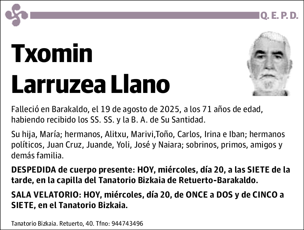 Txomin Larruzea Llano