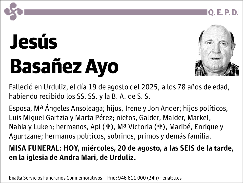 Jesús Basañez Ayo