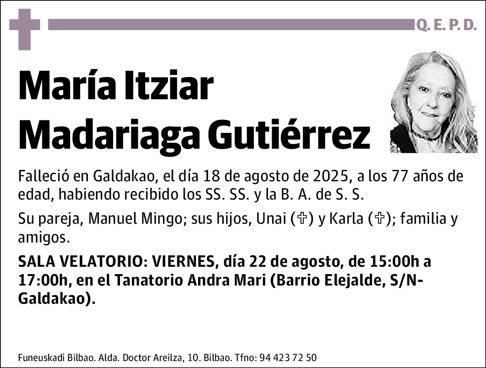 María Itziar Madariaga Gutiérrez