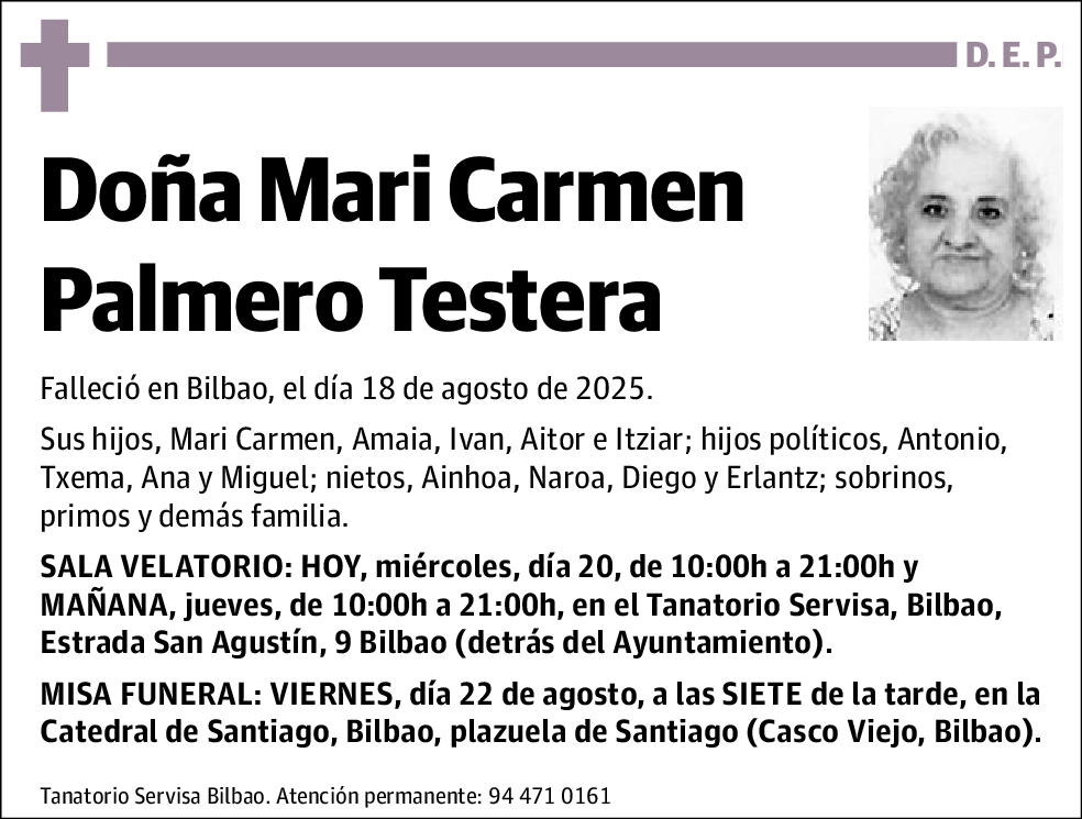 Mari Carmen Palmero Testera