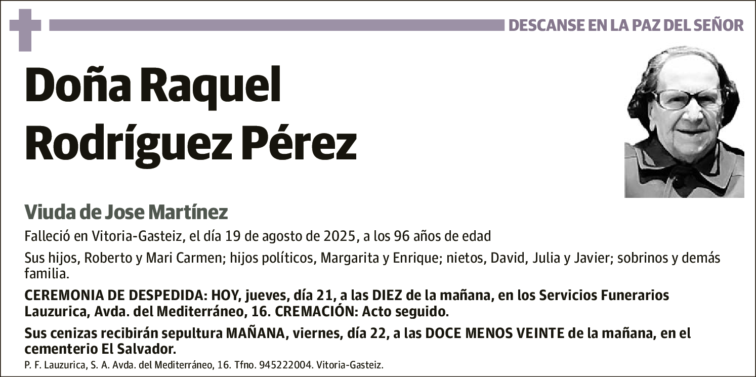 Raquel Rodríguez Pérez