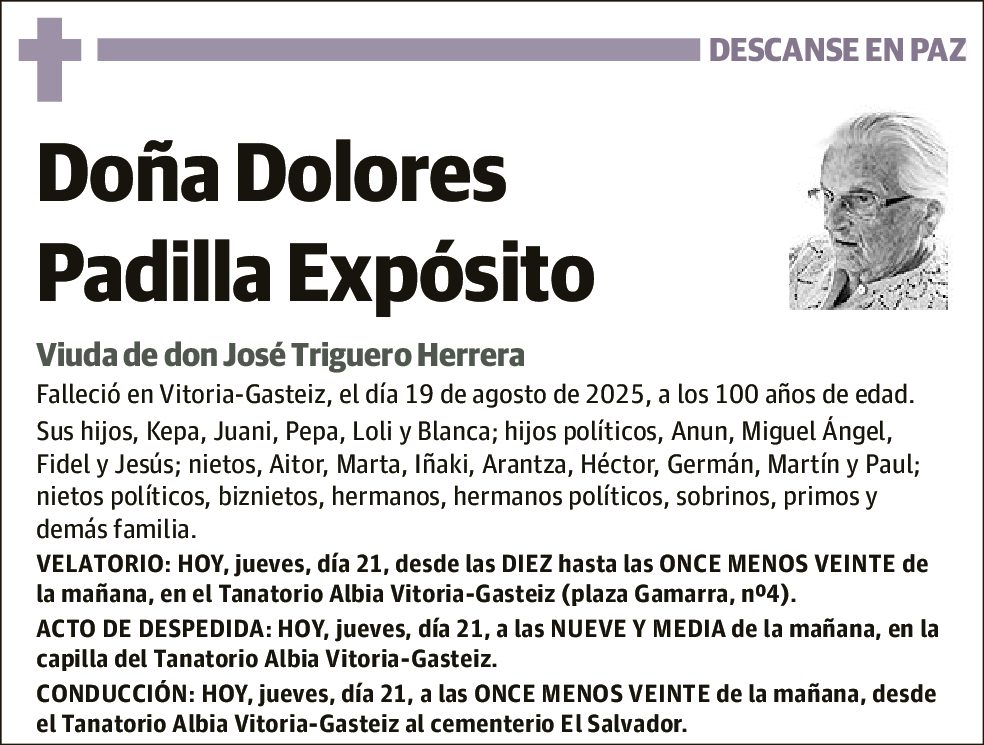 Dolores Padilla Expósito