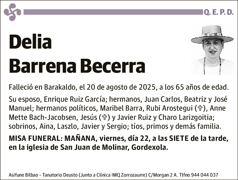 Delia Barrena Becerra