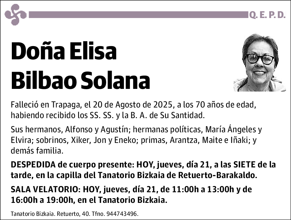 Elisa Bilbao Solana