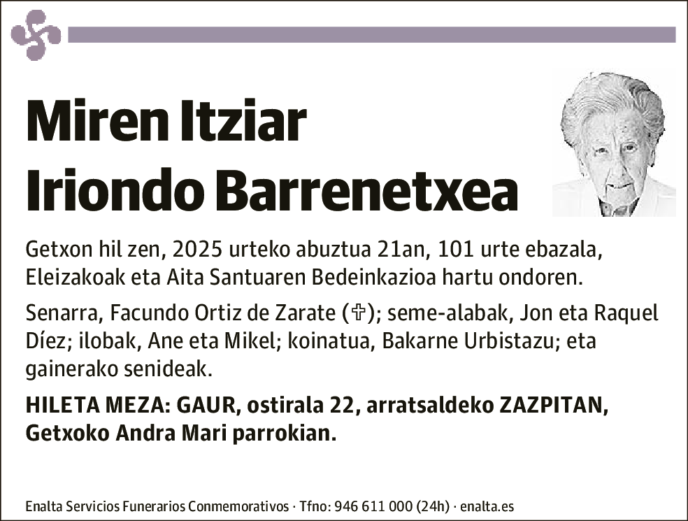 Miren Itziar Iriondo Barrenetxea