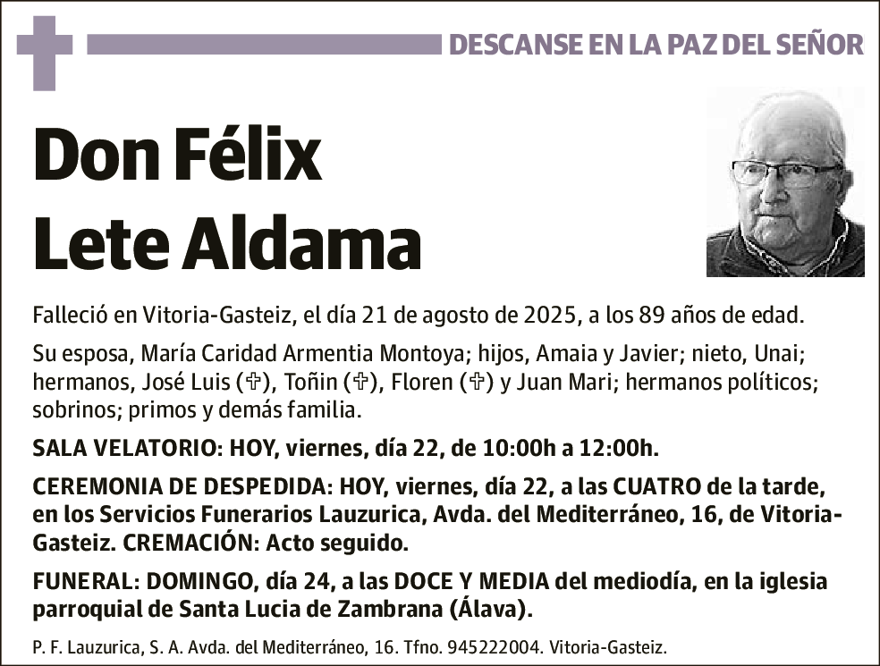 Félix Lete Aldama