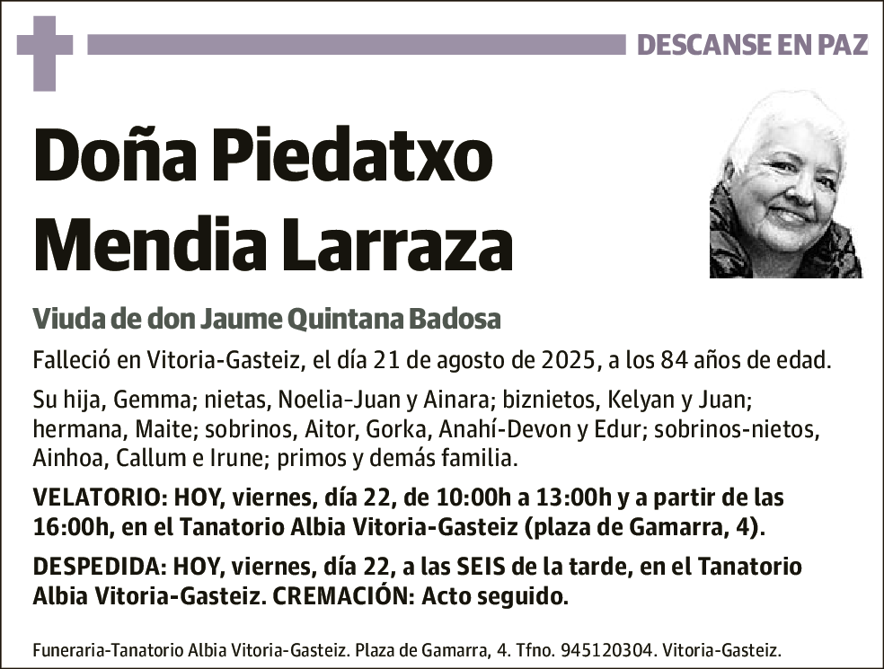 Piedatxo Mendia Larraza