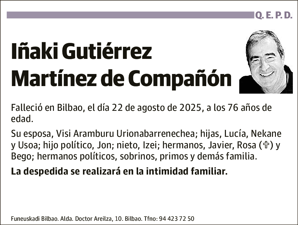 Iñaki Gutiérrez Martínez de Compañón