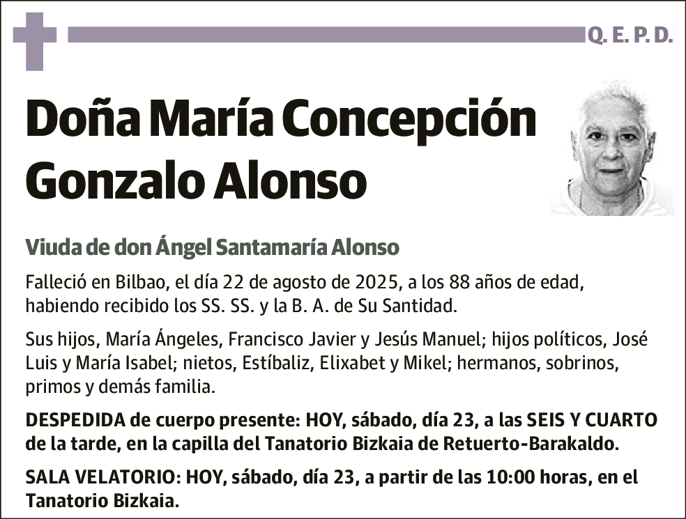 María Concepción Gonzalo Alonso