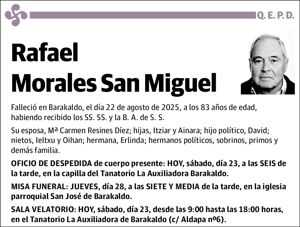 Rafael Morales San Miguel