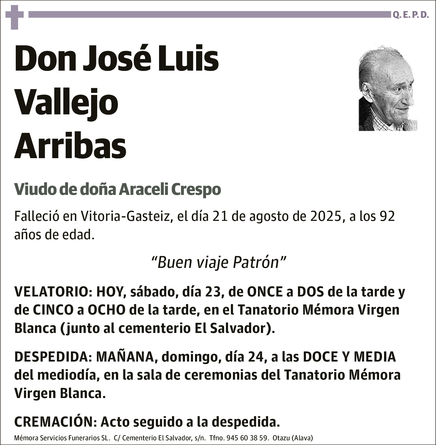 José Luis Vallejo Arribas