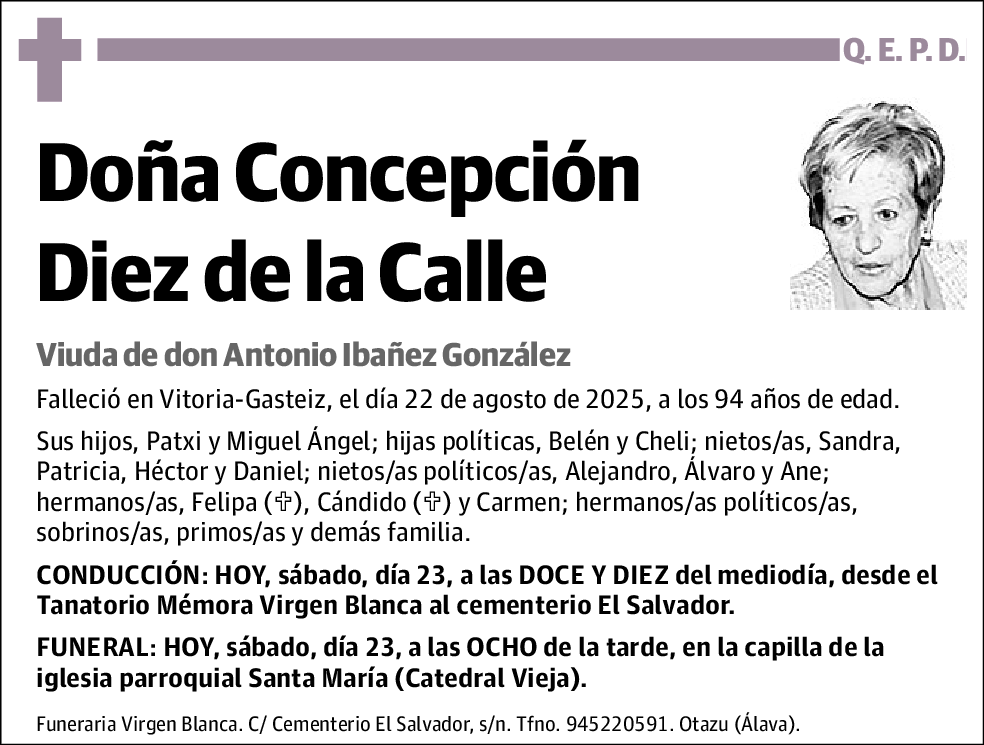 Concepción Diez de la Calle