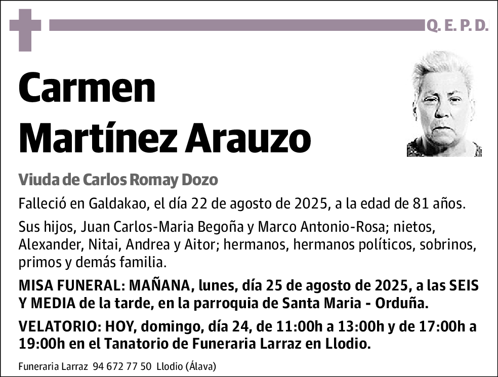Carmen Martínez Arauzo
