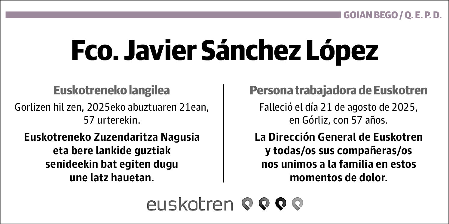 Javier Sánchez López