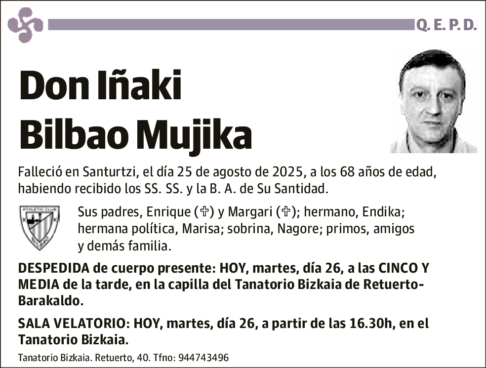 Iñaki Bilbao Mujika