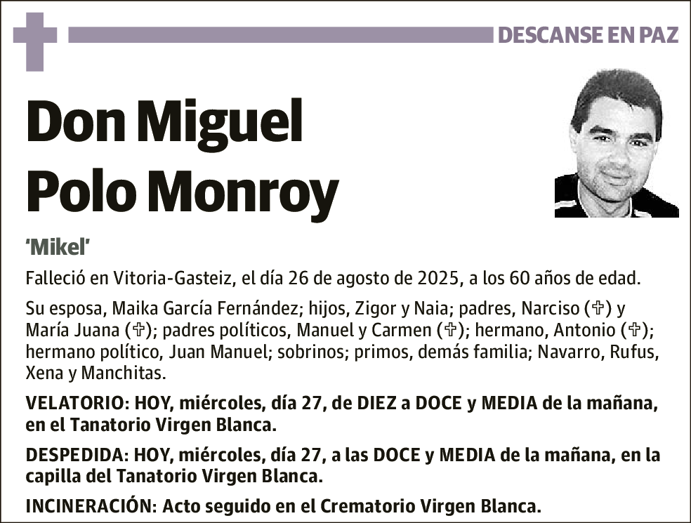 Miguel Polo Monroy
