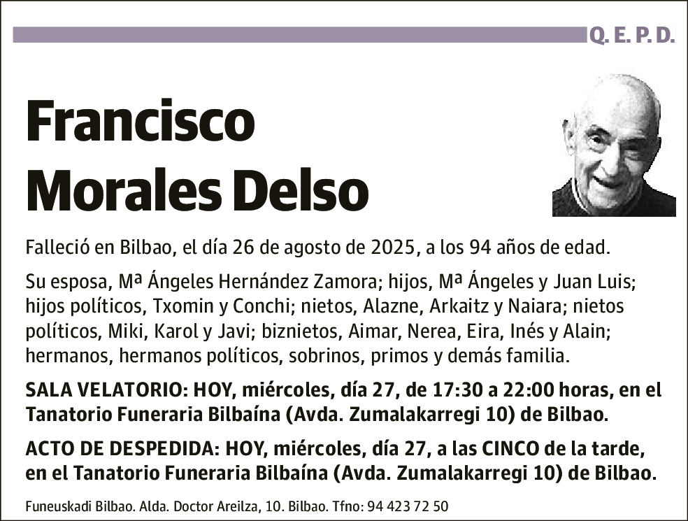 Francisco Morales Delso