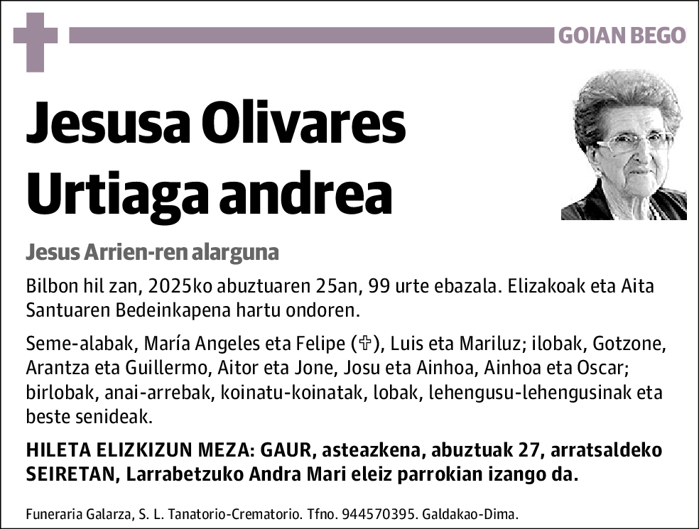 Jesusa Olivares Urtiaga