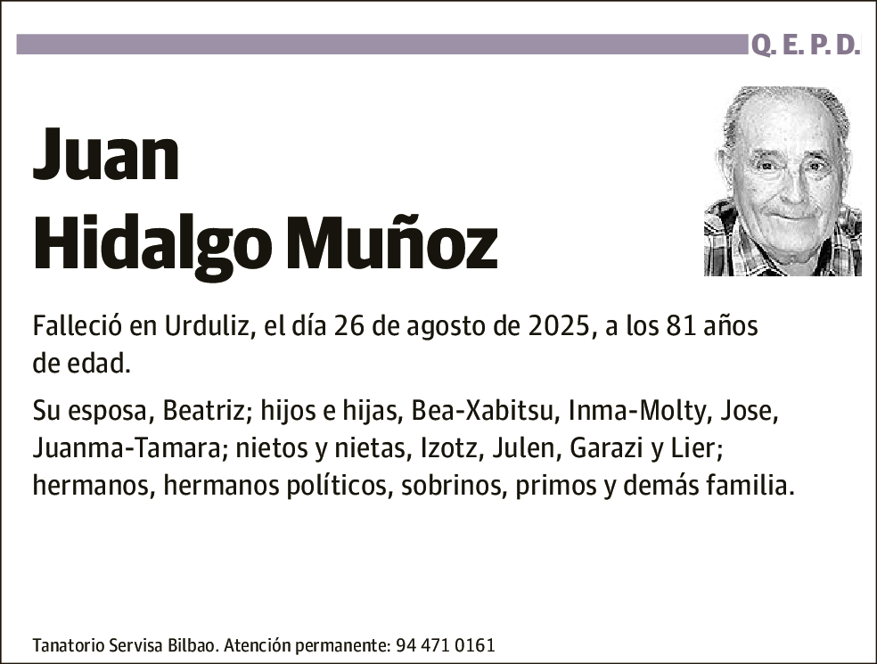 Juan Hidalgo Muñoz