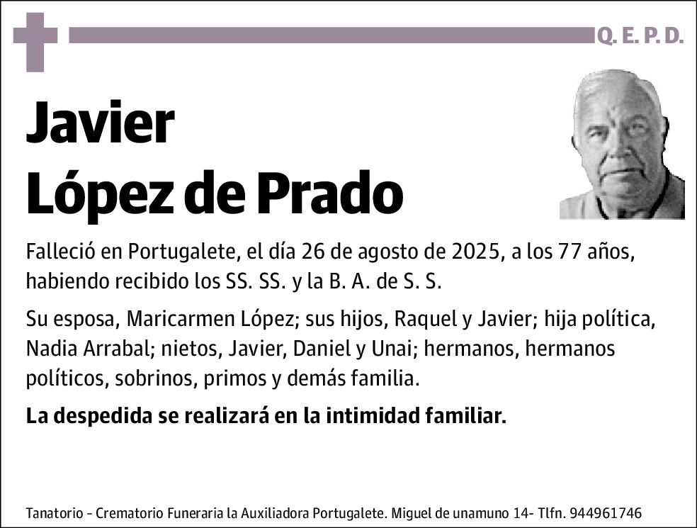 Javier López de Prado