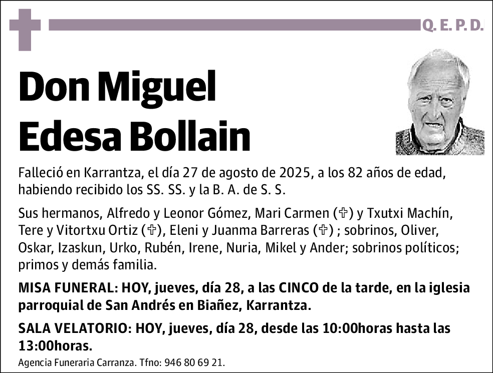 Miguel Edesa Bollain