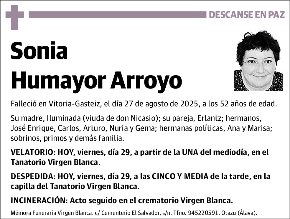 Sonia Humayor Arroyo