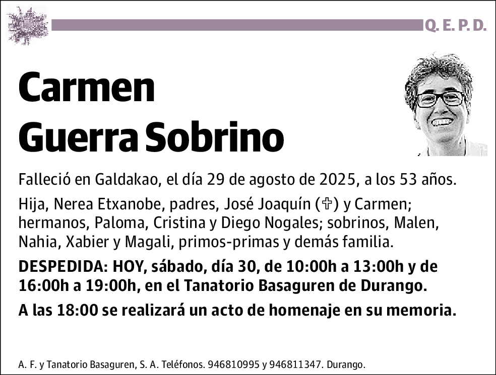 Carmen Guerra Sobrino