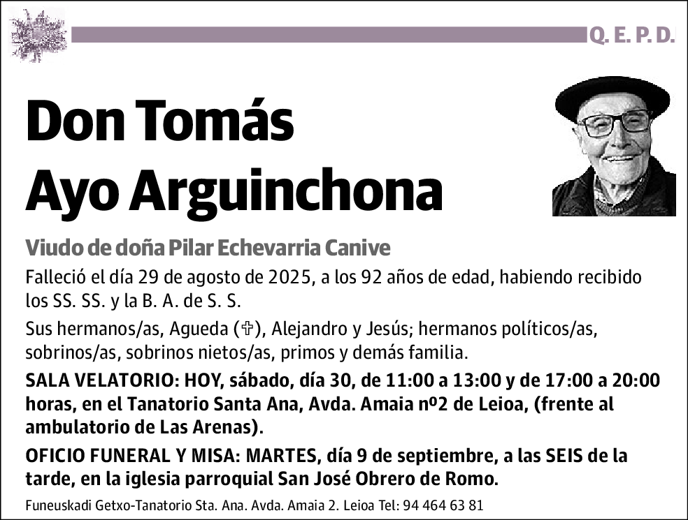 Tomás Ayo Arguinchona