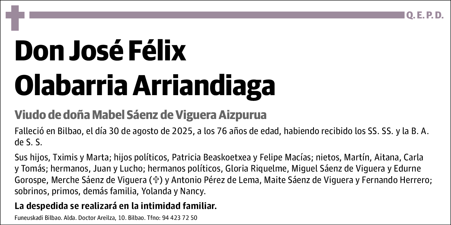 José Félix Olabarria Arriandiaga