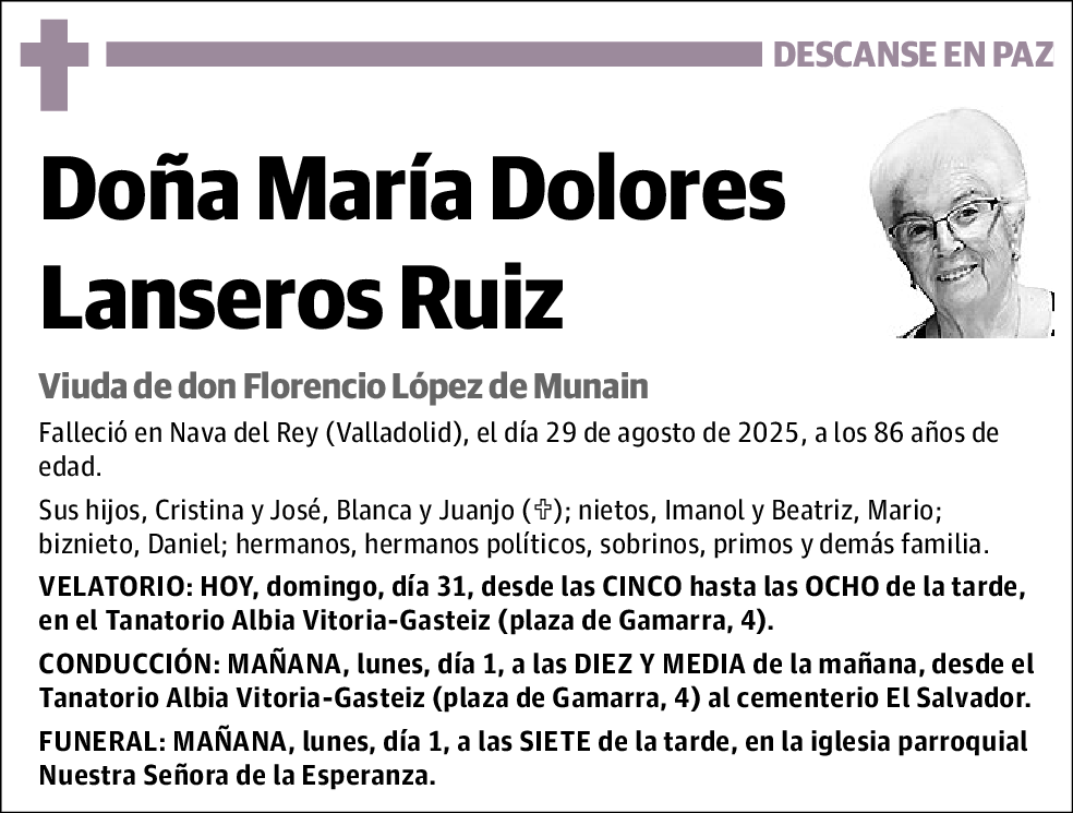 María Dolores Lanseros Ruiz