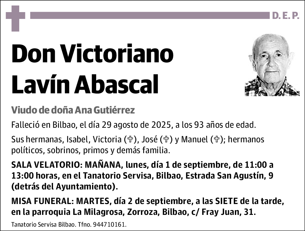 Victoriano Lavín Abascal