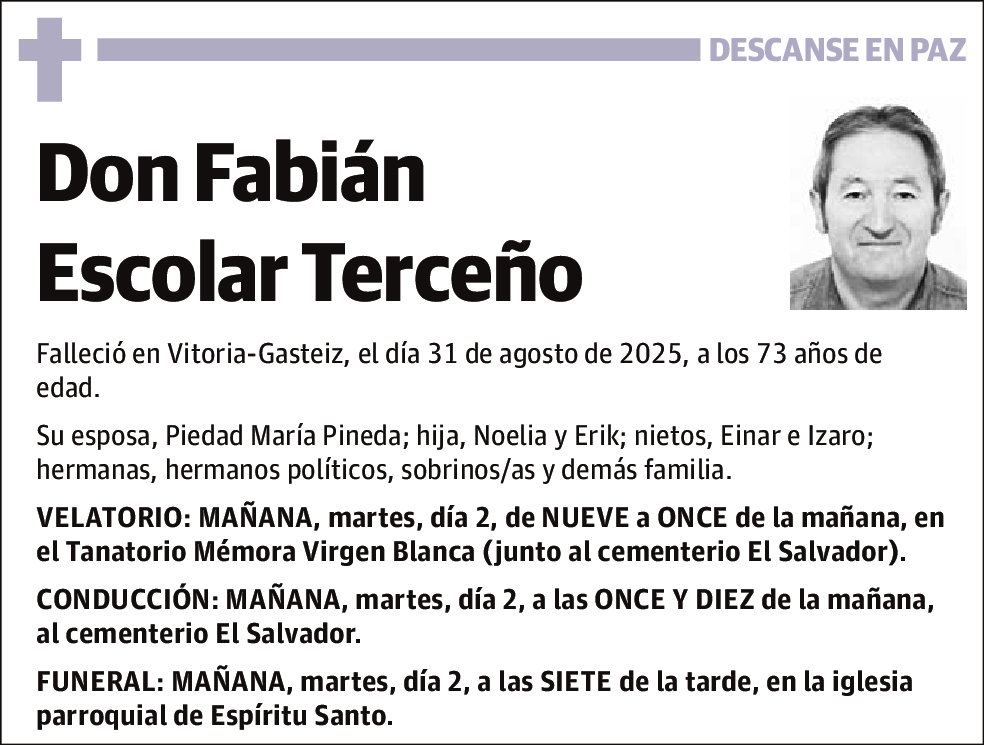 Fabián Escolar Terceño