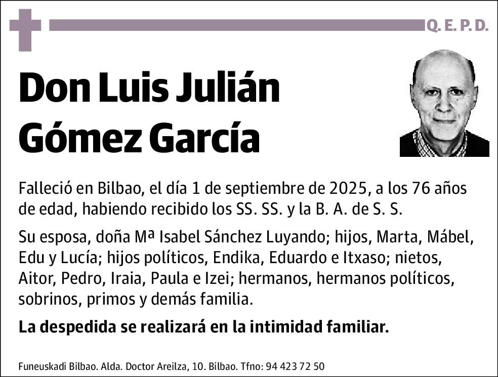 Luis Julián Gómez García