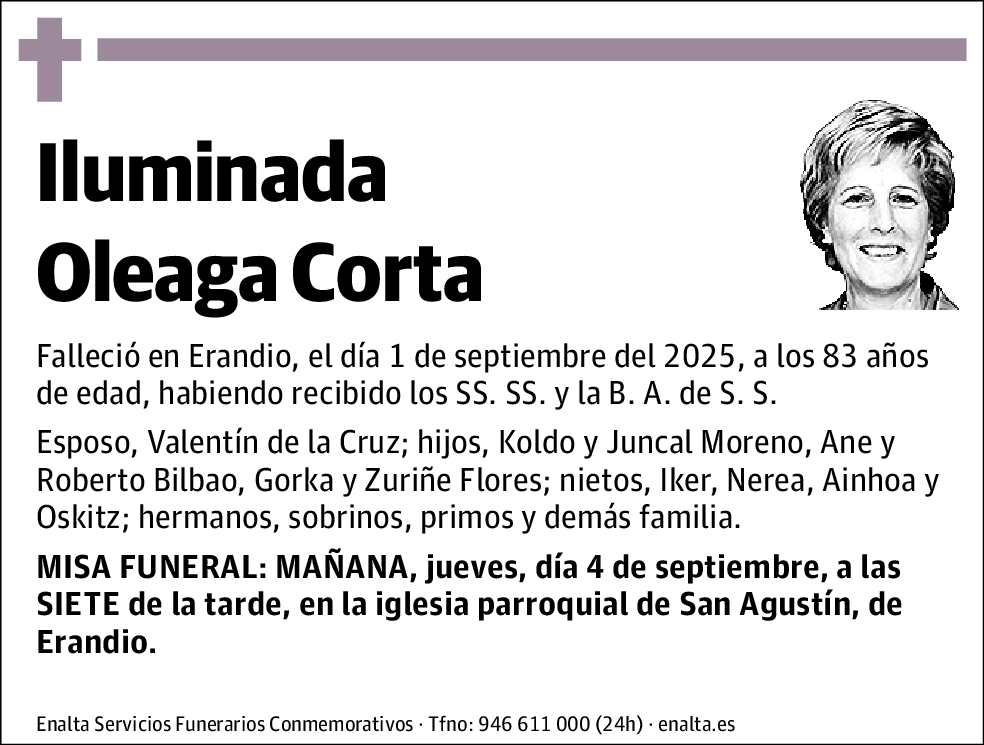 Iluminada Oleaga Corta