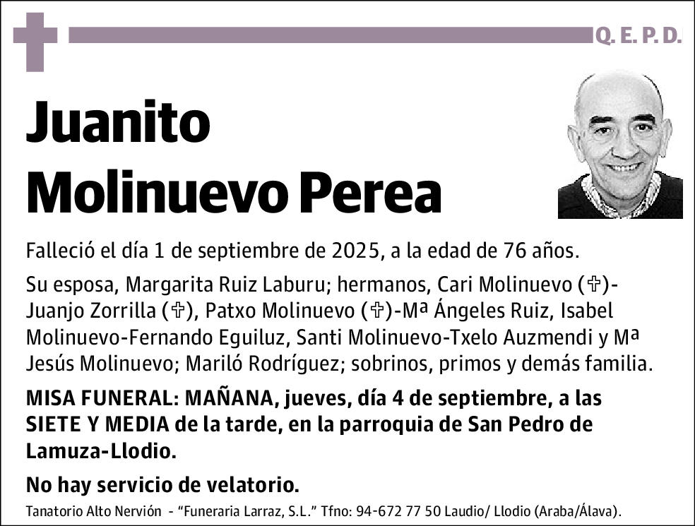 Juanito Molinuevo Perea