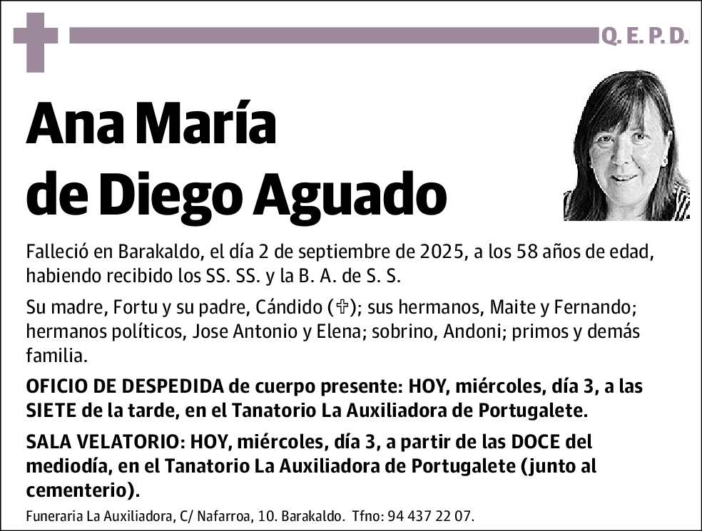Ana María de Diego Aguado